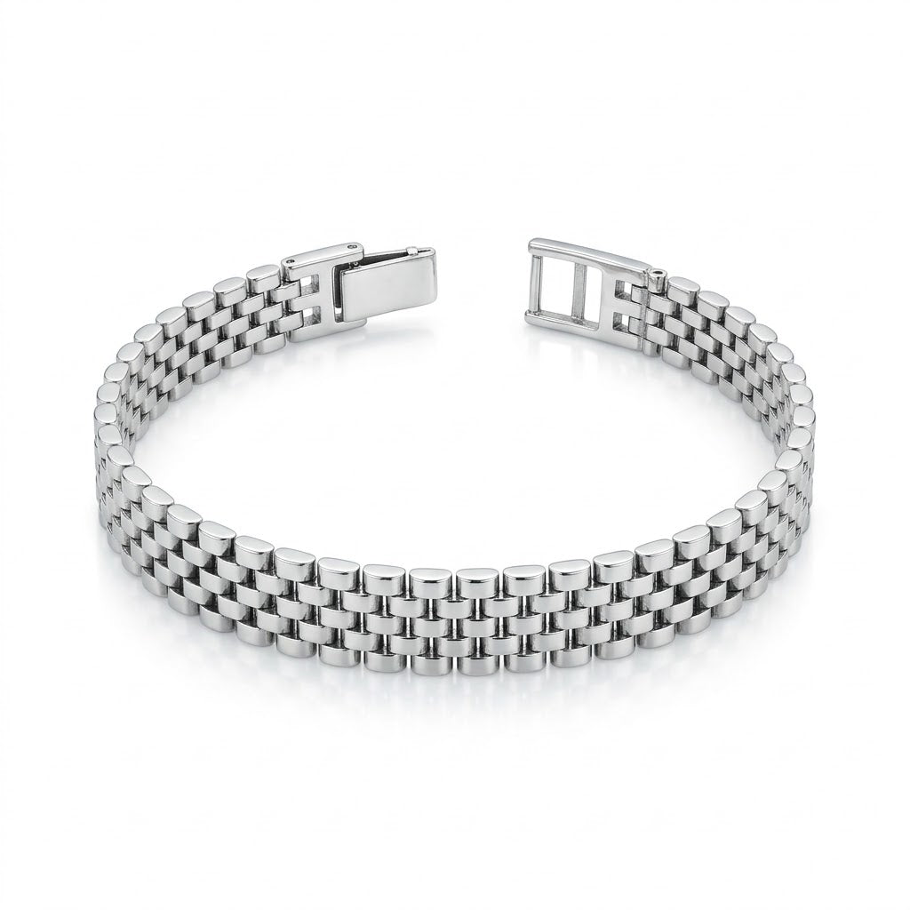Classic Silver Link Bracelet