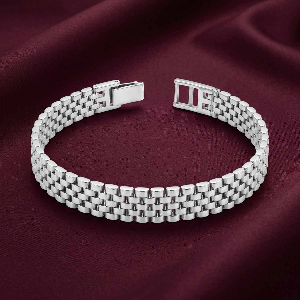 Classic Silver Link Bracelet