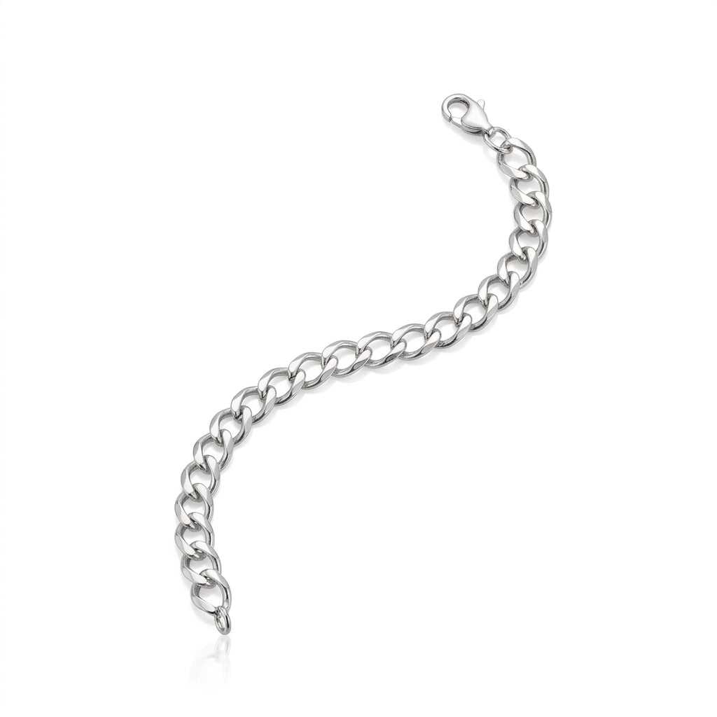 Classic Silver Link Bracelet