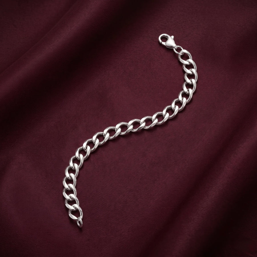 Classic Silver Link Bracelet