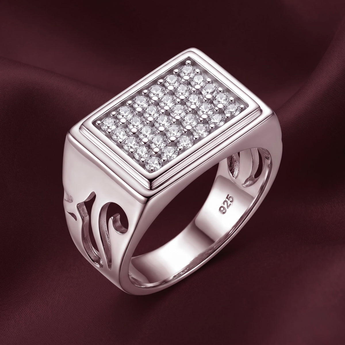 Classic Solitaire CZ 925 Silver Ring