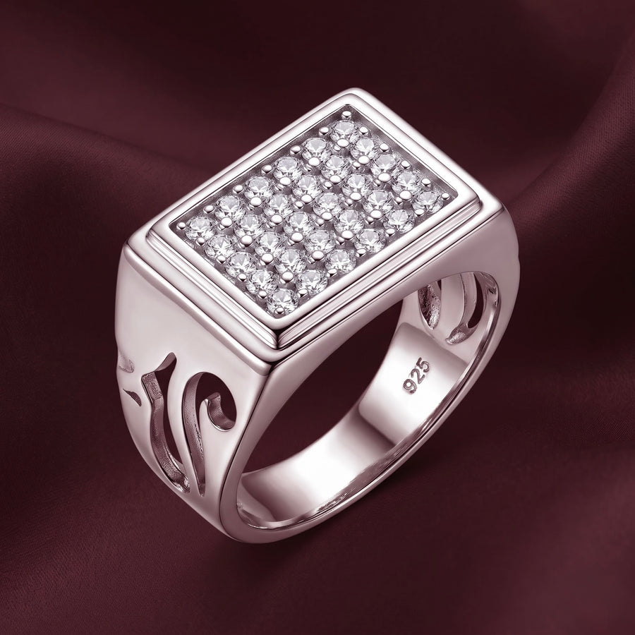 Classic Solitaire CZ 925 Silver Ring