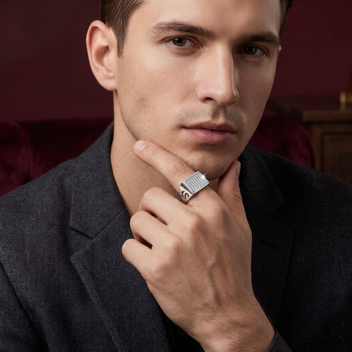 Classic Solitaire CZ 925 Silver Ring