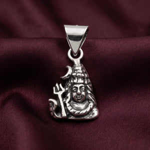 925 Silver Lord Shiva Pendant