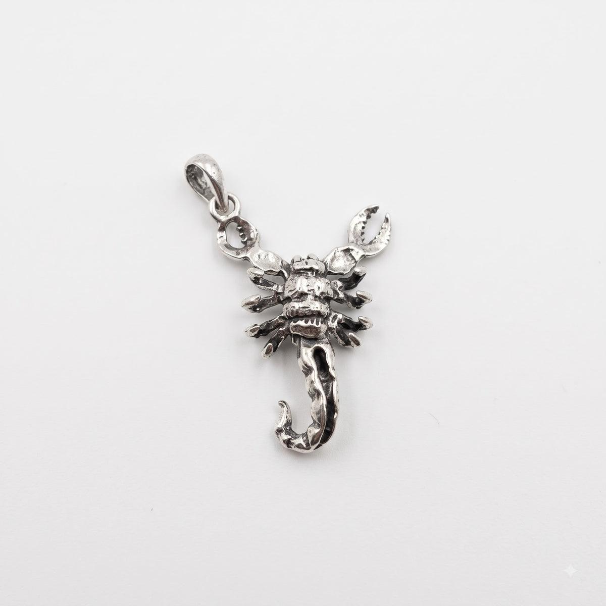 Antique Silver Scorpion Pendant