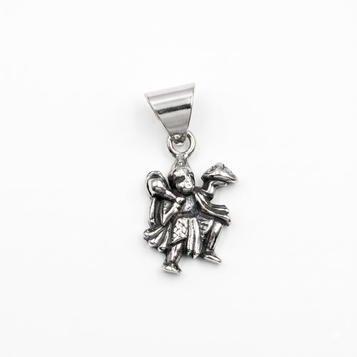 Antique Silver Hanuman Pendant