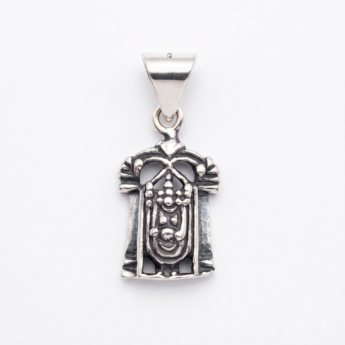 Antique Silver Balaji Pendant
