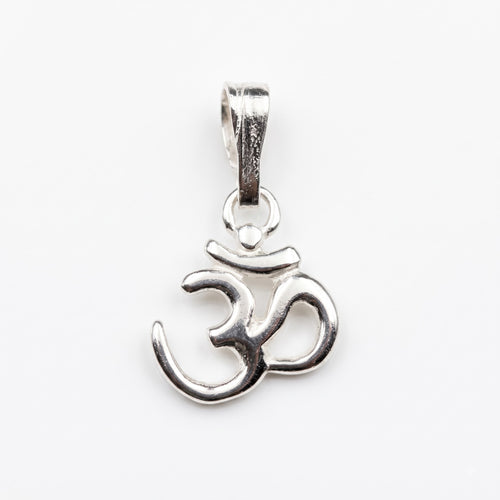 925 Silver Om Pendant
