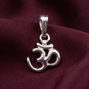 925 Silver Om Pendant