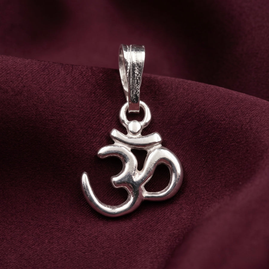 925 Silver Om Pendant
